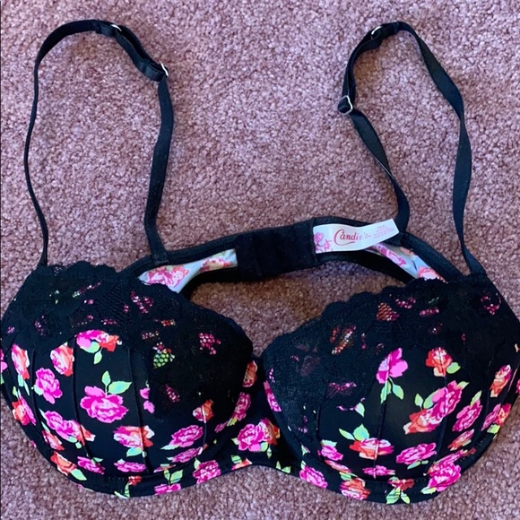 NWOT Candies razor backed & Lacy Flowered bras. - Picture 6 of 8